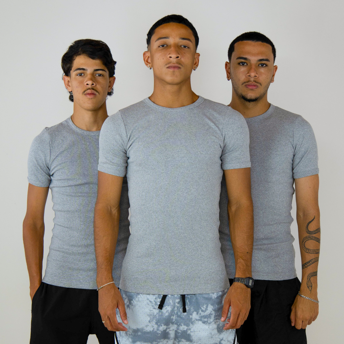 Triple Gray Slim Basic Pack