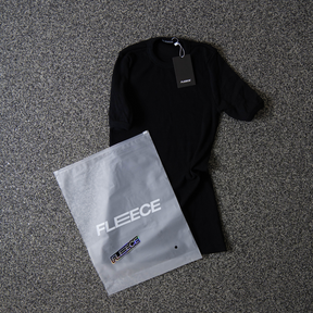 Camiseta Canelada Slim Preta