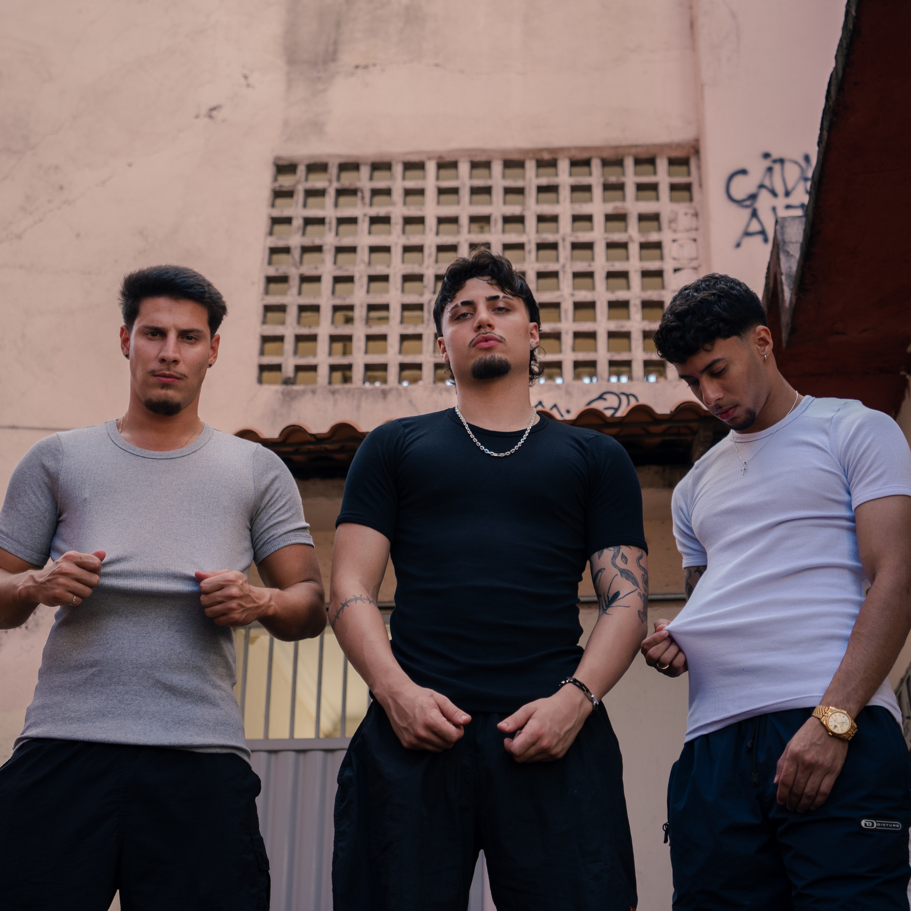 3x Camisetas Caneladas Slim  - Basic Pack