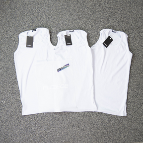 Triple White Tank Top Slim Pack