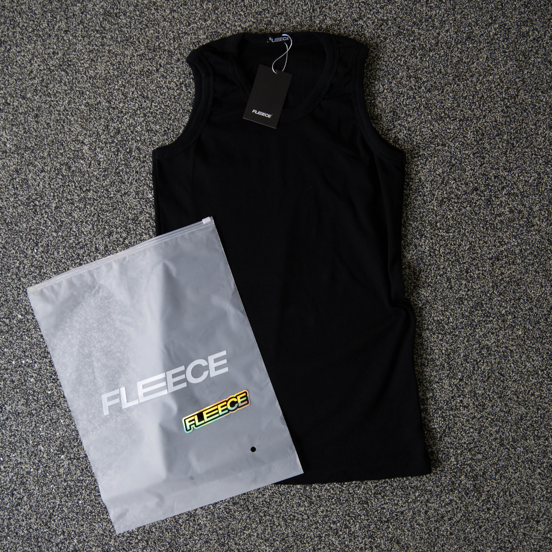 Regata Canelada Slim Preta